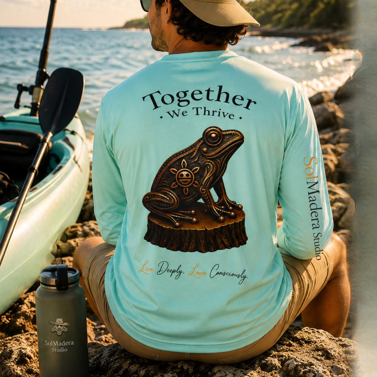 Together We Thrive — Coquí Performance Long Sleeve Shirt